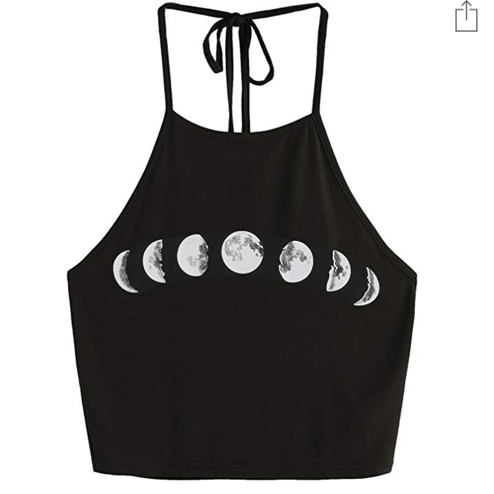 NEW Phases of the Moon Crop Top